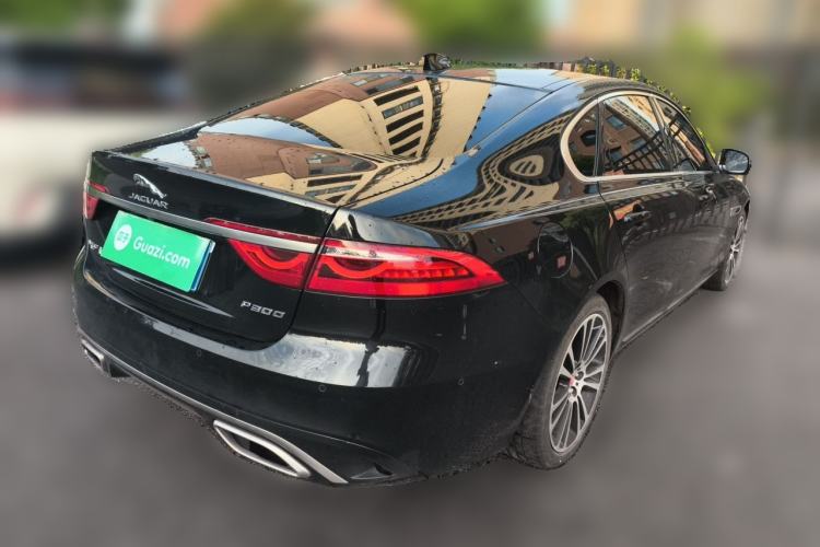 Used Jaguar XFL 2022 XFL 2.0T P250 Two-Wheel-Drive Prestige Luxury Edition Rear Right 45 Deg