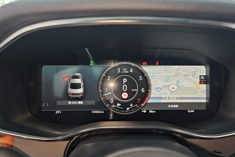 Used Jaguar XFL 2022 XFL 2.0T P250 Two-Wheel-Drive Elite Sport Edition Instrument Cluster