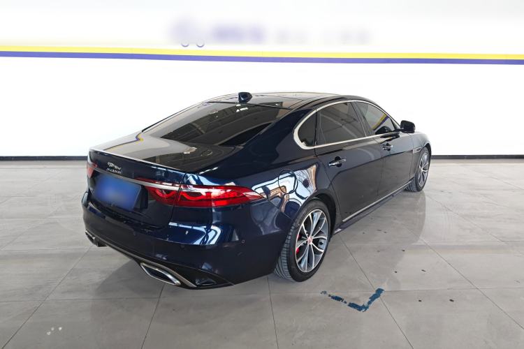 Used Jaguar XFL 2022 XFL 2.0T P250 Two-Wheel-Drive Elite Sport Edition Rear Right 45 Deg