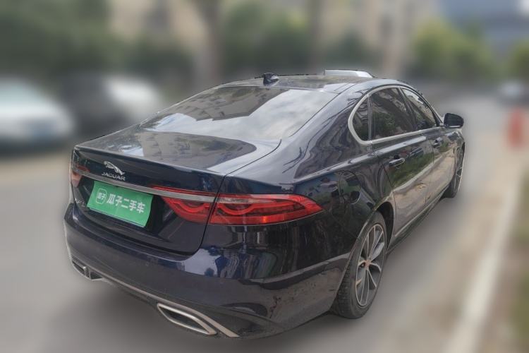 Used Jaguar XFL 2022 XFL 2.0T P250 Two-Wheel-Drive Elite Sport Edition Rear Right 45 Deg