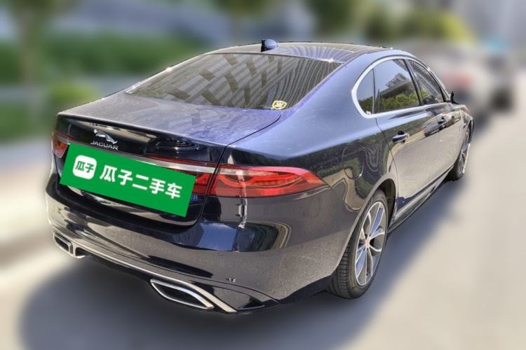 Used Jaguar XFL 2022 XFL 2.0T P250 Two-Wheel-Drive Elite Sport Edition Rear Right 45 Deg