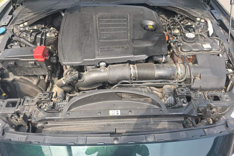 Used Jaguar XFL 2022 XFL 2.0T P250 Two-Wheel-Drive Elite Sport Edition Engine Bay