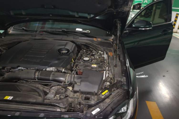 Used Jaguar XFL 2022 XFL 2.0T P250 Two-Wheel-Drive Elite Sport Edition Engine Bay Left