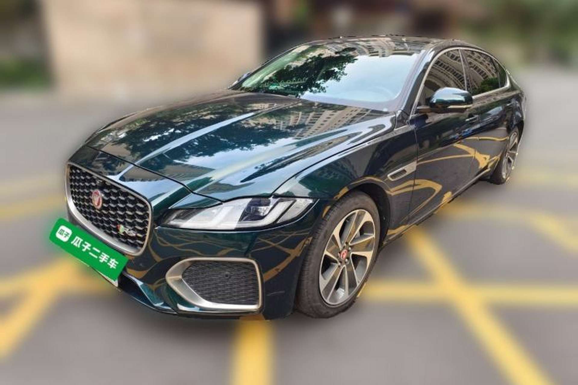 Used Jaguar XFL 2022 XFL 2.0T P200 Two-Wheel-Drive Elite Luxury Edition Front Left 45 Deg