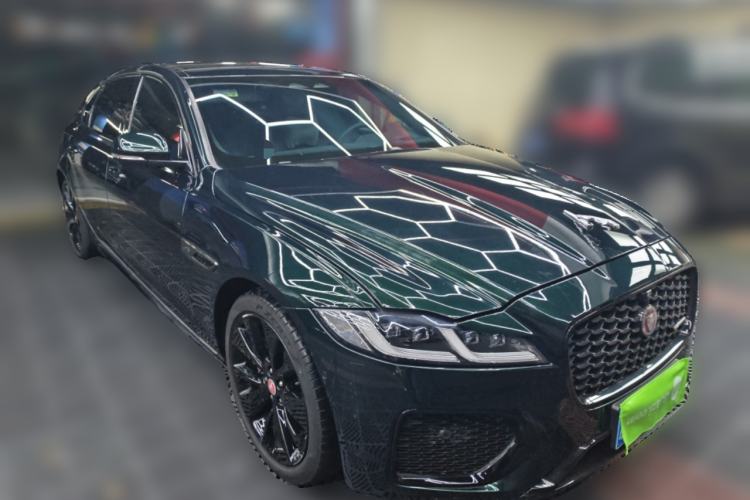 Used Jaguar XFL 2022 XFL 2.0T P300 Four-Wheel-Drive Flagship Sport Edition Front Right 45 Deg