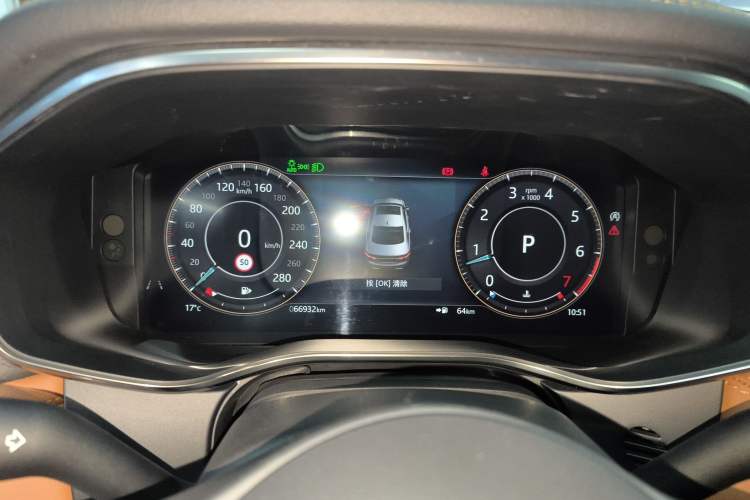 Used Jaguar XFL 2022 XFL 2.0T P250 Two-Wheel-Drive Elite Sport Edition Instrument Cluster