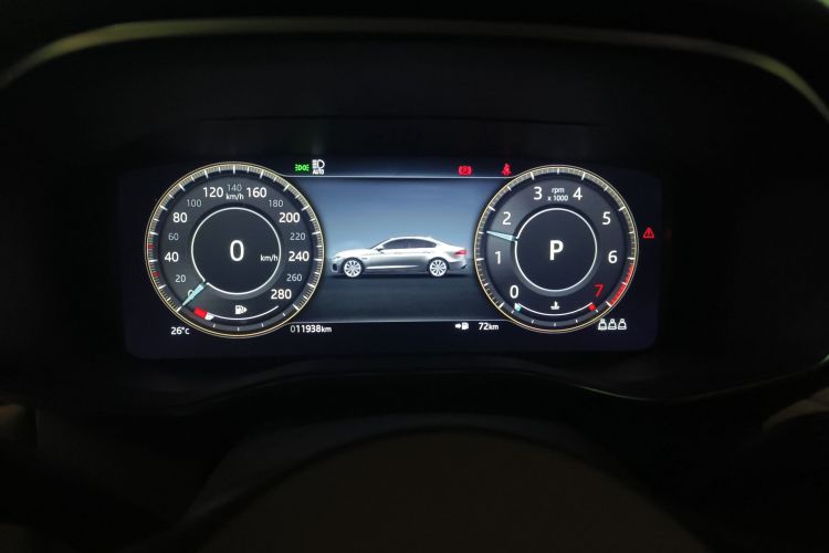 Used Jaguar XFL 2022 XFL 2.0T P250 Two-Wheel-Drive Prestige Luxury Edition Instrument Cluster