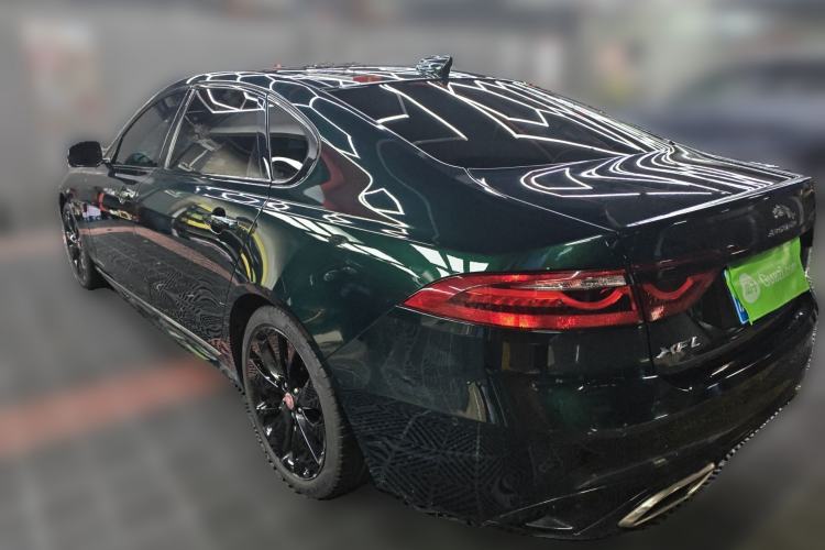 Used Jaguar XFL 2022 XFL 2.0T P300 Four-Wheel-Drive Flagship Sport Edition Rear Left 45 Deg