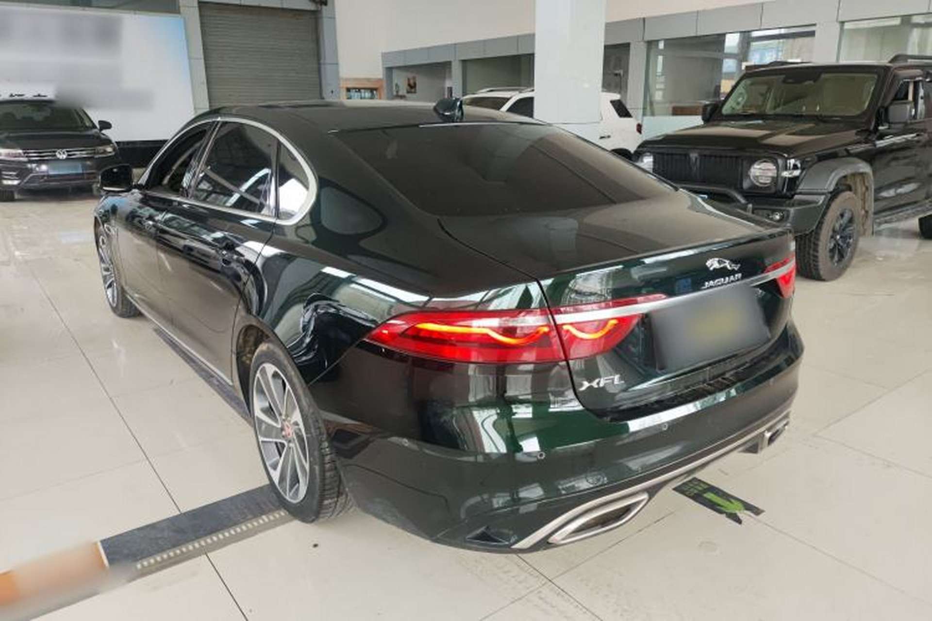 Used Jaguar XFL 2022 XFL 2.0T P200 Two-Wheel-Drive Elite Luxury Edition Rear Left 45 Deg