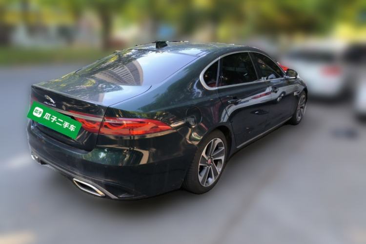 Used Jaguar XFL 2022 XFL 2.0T P200 Two-Wheel-Drive Elite Luxury Edition Rear Right 45 Deg