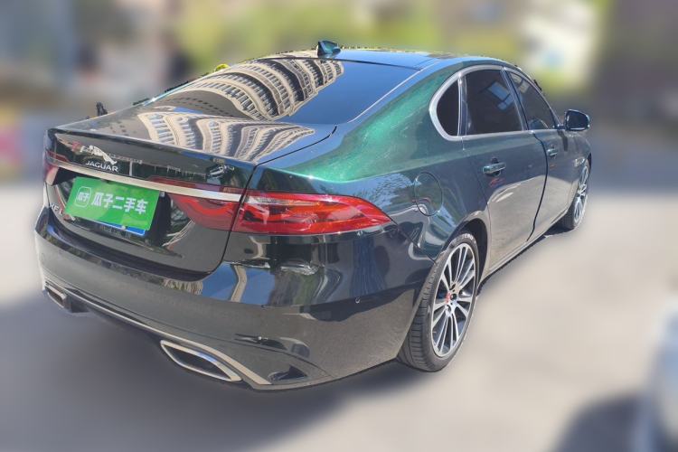 Used Jaguar XFL 2022 XFL 2.0T P250 Two-Wheel-Drive Prestige Luxury Edition Rear Right 45 Deg