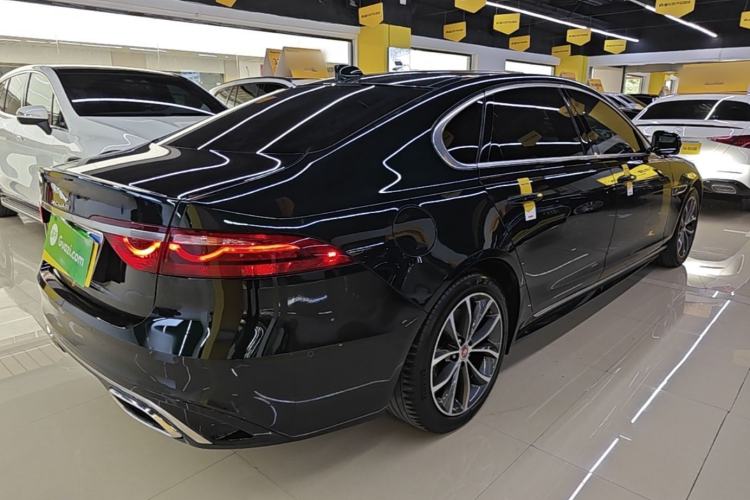Used Jaguar XFL 2022 XFL 2.0T P250 Two-Wheel-Drive Elite Sport Edition Rear Right 45 Deg