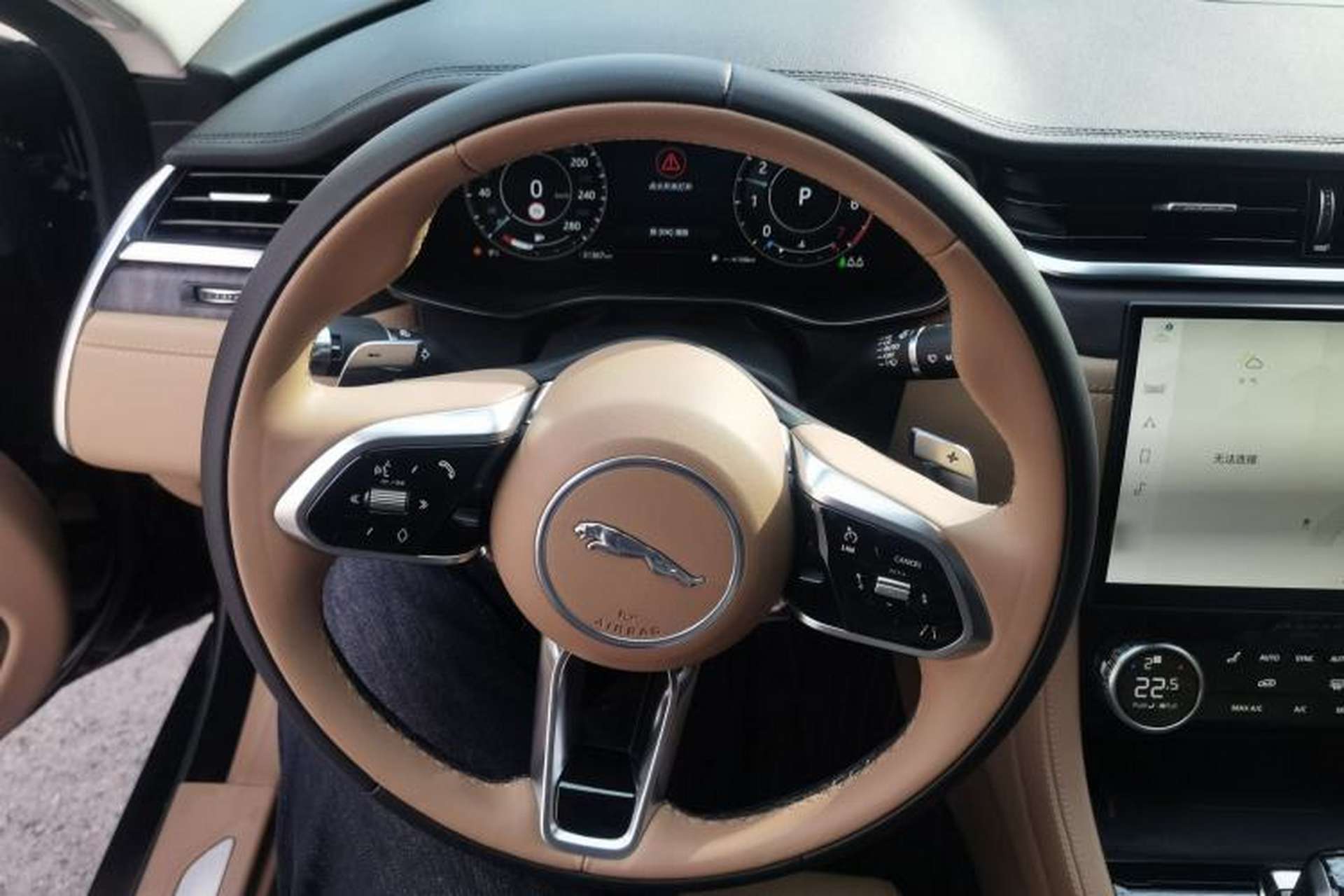 Used Jaguar XFL 2022 XFL 2.0T P250 Two-Wheel-Drive Prestige Luxury Edition Steering Wheel