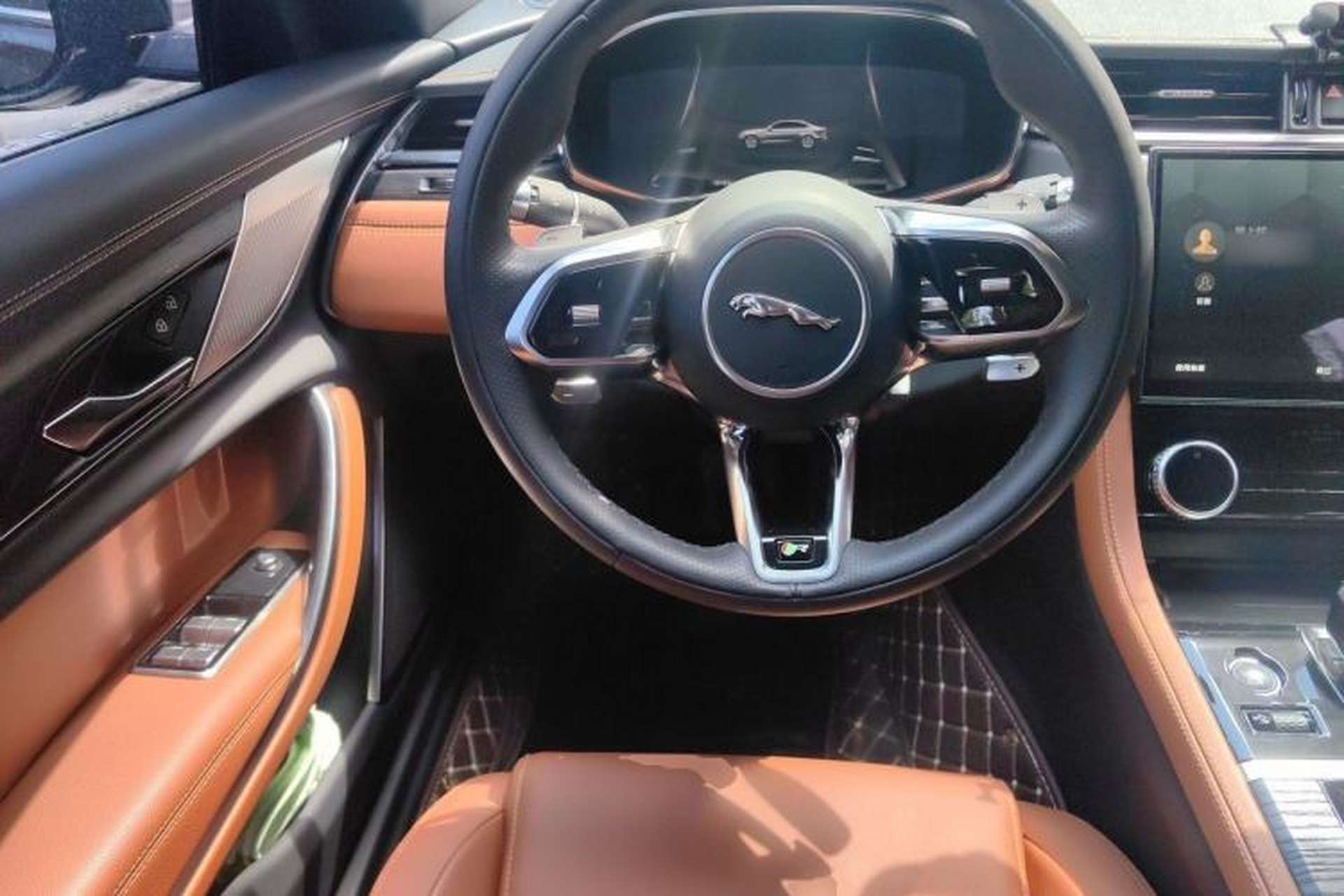 Used Jaguar XFL 2022 XFL 2.0T P250 Two-Wheel-Drive Elite Sport Edition Steering Wheel