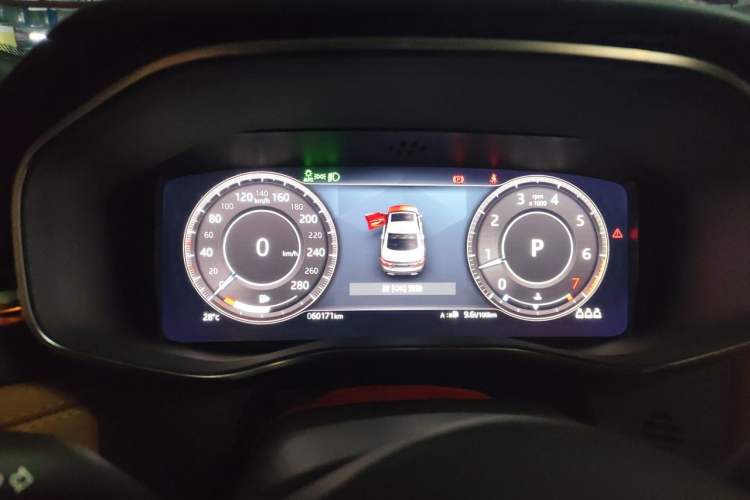 Used Jaguar XFL 2022 XFL 2.0T P250 Two-Wheel-Drive Elite Sport Edition Instrument Cluster