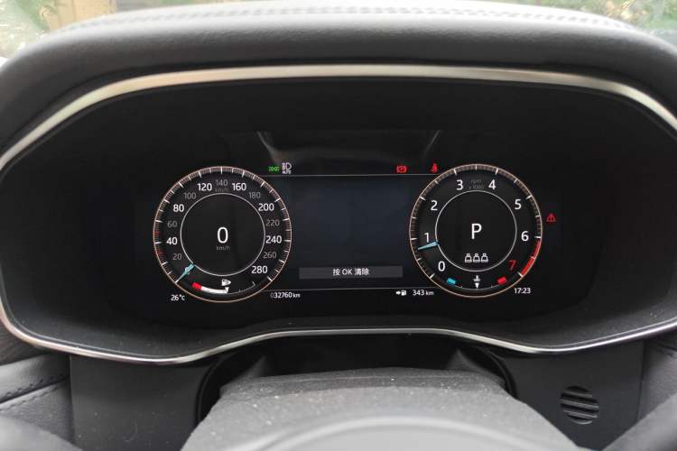 Used Jaguar XFL 2022 XFL 2.0T P250 Two-Wheel-Drive Prestige Luxury Edition Instrument Cluster