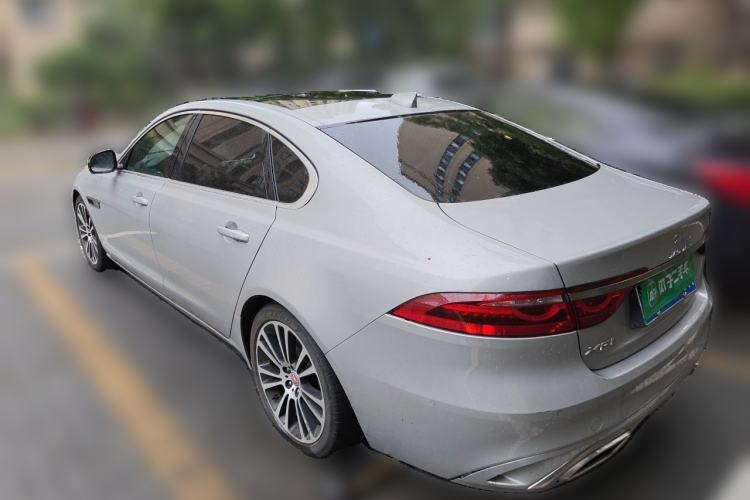 Used Jaguar XFL 2022 XFL 2.0T P250 Two-Wheel-Drive Prestige Luxury Edition Rear Left 45 Deg