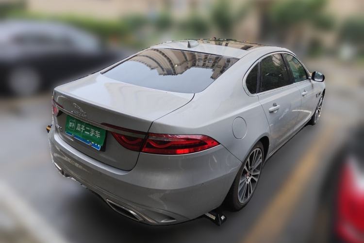 Used Jaguar XFL 2022 XFL 2.0T P250 Two-Wheel-Drive Prestige Luxury Edition Rear Right 45 Deg