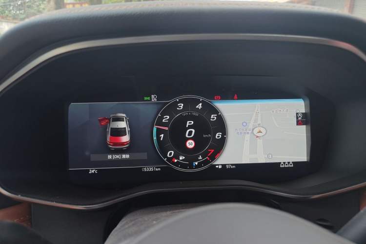 Used Jaguar XFL 2022 XFL 2.0T P250 Two-Wheel-Drive Elite Sport Edition Instrument Cluster