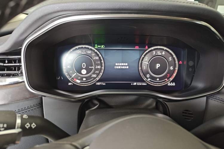 Used Jaguar XFL 2022 XFL 2.0T P250 Two-Wheel-Drive Prestige Luxury Edition Instrument Cluster