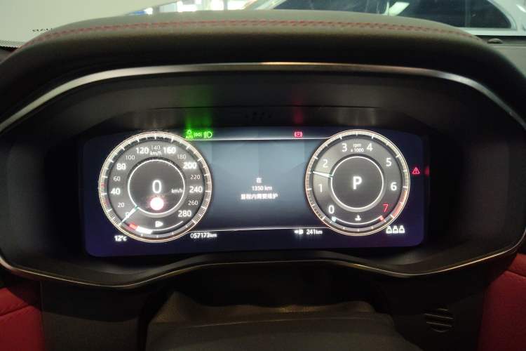 Used Jaguar XFL 2022 XFL 2.0T P250 Two-Wheel-Drive Elite Sport Edition Instrument Cluster