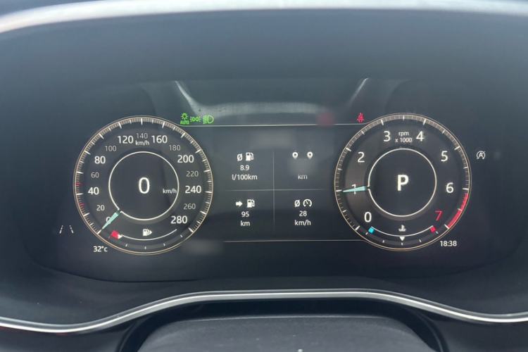 Used Jaguar XFL 2022 XFL 2.0T P250 Two-Wheel-Drive Elite Sport Edition Instrument Cluster