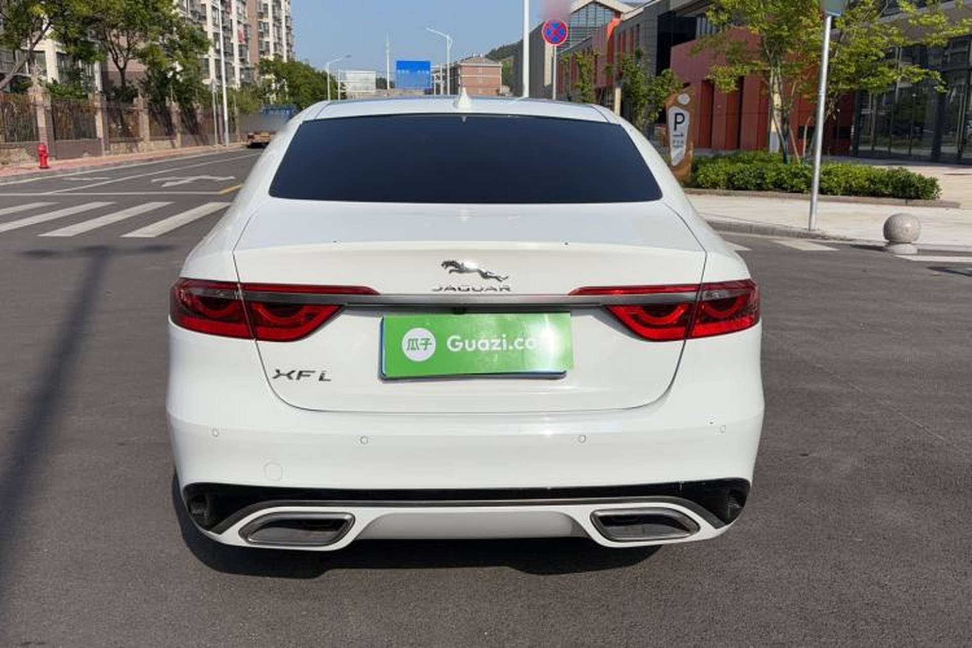 Used Jaguar XFL 2022 XFL 2.0T P250 Two-Wheel-Drive Elite Sport Edition Rear