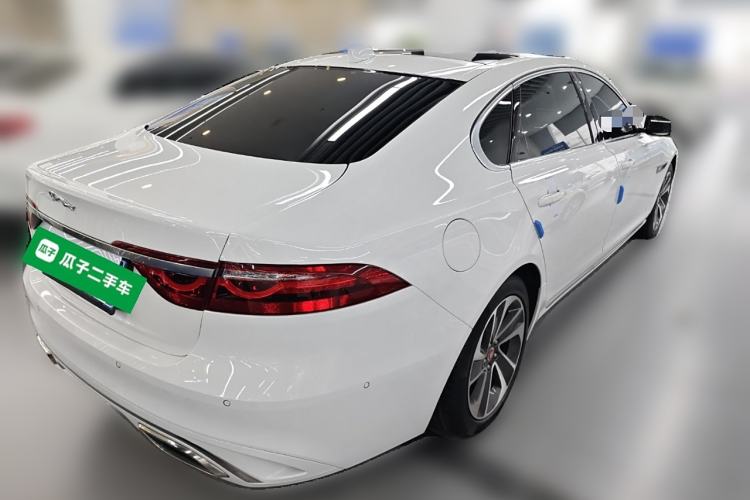 Used Jaguar XFL 2022 XFL 2.0T P200 Two-Wheel-Drive Elite Luxury Edition Rear Right 45 Deg