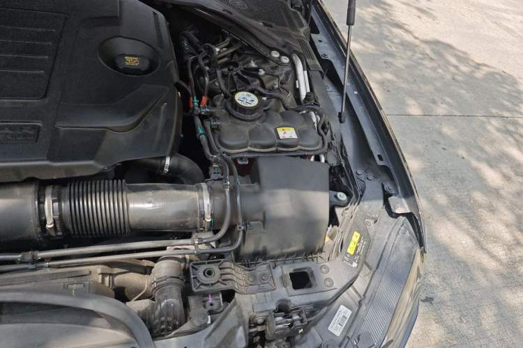 Used Jaguar XFL 2023 XFL 2.0T P250 Two-Wheel-Drive Prestige Luxury Gold Edition Engine Bay Left