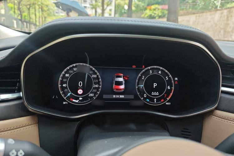 Used Jaguar XFL 2023 XFL 2.0T P250 Two-Wheel-Drive Prestige Luxury Gold Edition Instrument Cluster