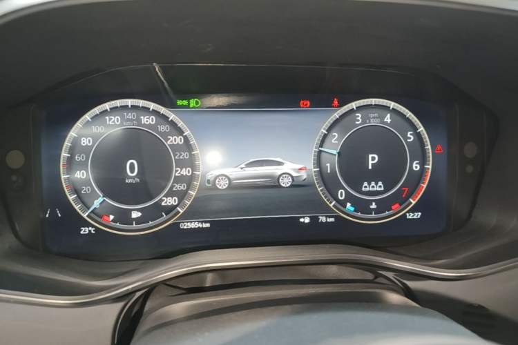 Used Jaguar XFL 2023 XFL 2.0T P250 Two-Wheel-Drive Luxury Deluxe Edition Instrument Cluster