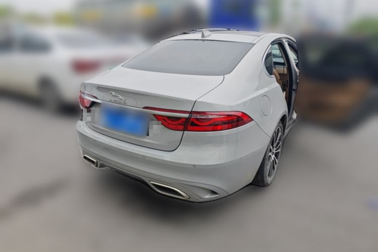 Used Jaguar XFL 2023 XFL 2.0T P250 Two-Wheel-Drive Luxury Deluxe Edition Rear Right 45 Deg