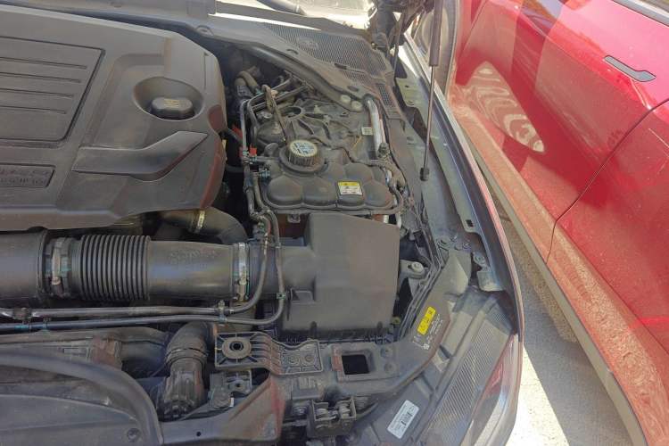 Used Jaguar XFL 2023 XFL 2.0T P250 Two-Wheel-Drive Elite Sport Gold Edition Engine Bay Left