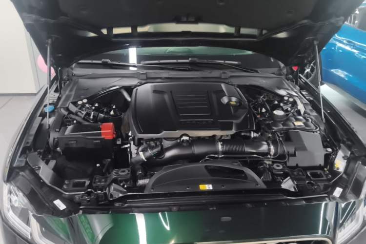 Used Jaguar XFL 2023 XFL 2.0T P250 Two-Wheel-Drive Elite Sport Gold Edition Engine Bay
