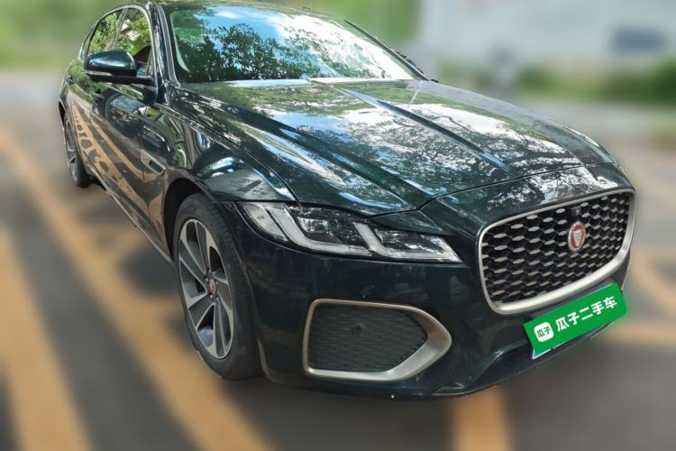 Used Jaguar XFL 2023 XFL 2.0T P200 Two-Wheel-Drive Elite Luxury Edition Front Right 45 Deg