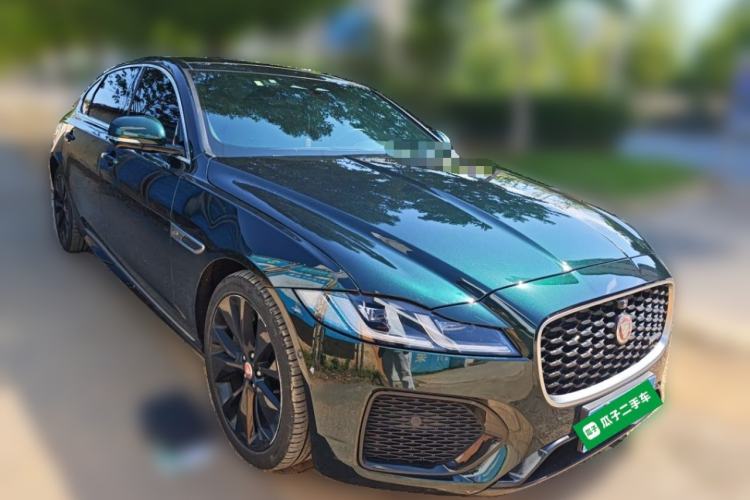 Used Jaguar XFL 2023 XFL 2.0T P300 Four-Wheel-Drive Flagship Sport Edition Front Right 45 Deg