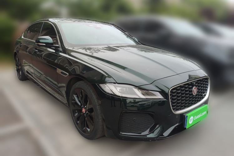 Used Jaguar XFL 2023 XFL 2.0T P300 Four-Wheel-Drive Flagship Sport Edition Front Right 45 Deg