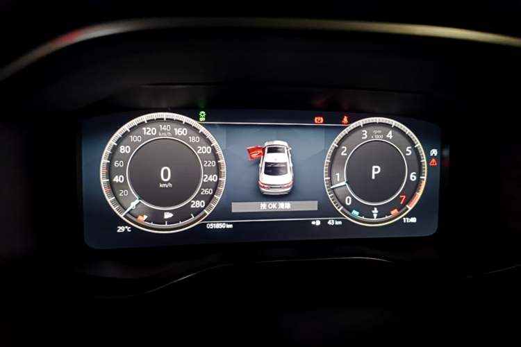 Used Jaguar XFL 2023 XFL 2.0T P250 Two-Wheel-Drive Luxury Deluxe Edition Instrument Cluster