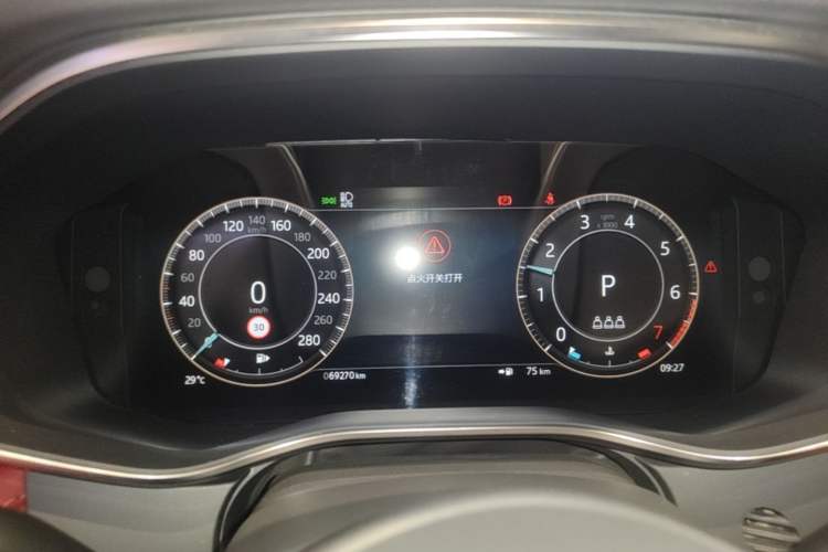 Used Jaguar XFL 2023 XFL 2.0T P250 Two-Wheel-Drive Elite Sport Edition Instrument Cluster
