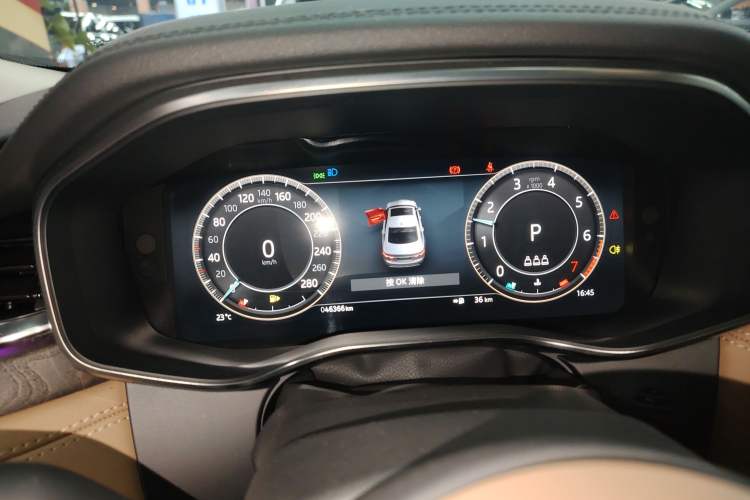 Used Jaguar XFL 2023 XFL 2.0T P250 Two-Wheel-Drive Luxury Deluxe Edition Instrument Cluster