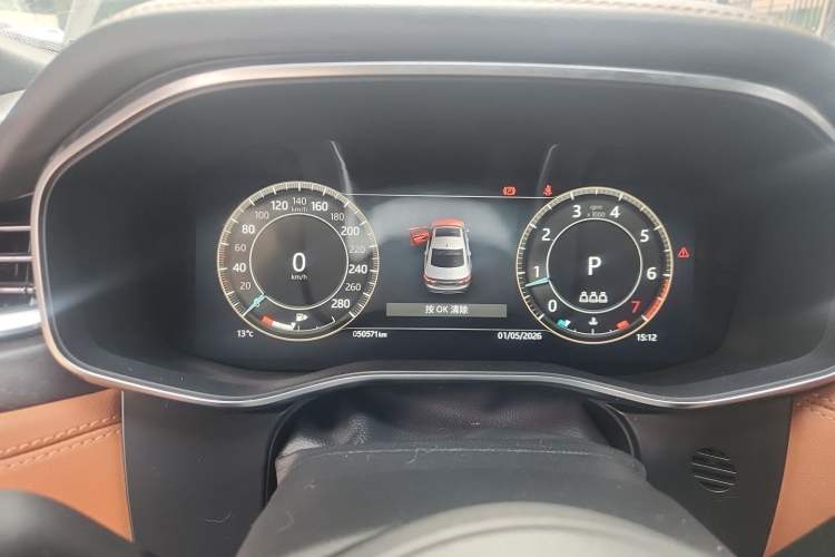 Used Jaguar XFL 2023 XFL 2.0T P250 Two-Wheel-Drive Elite Sport Edition Instrument Cluster
