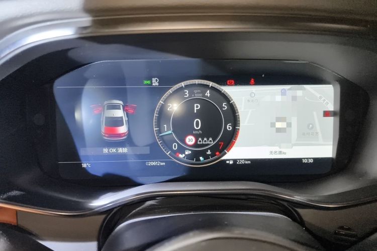 Used Jaguar XFL 2023 XFL 2.0T P250 Two-Wheel-Drive Elite Sport Gold Edition Instrument Cluster