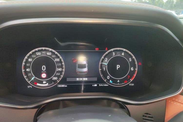 Used Jaguar XFL 2023 XFL 2.0T P300 Four-Wheel-Drive Flagship Sport Edition Instrument Cluster