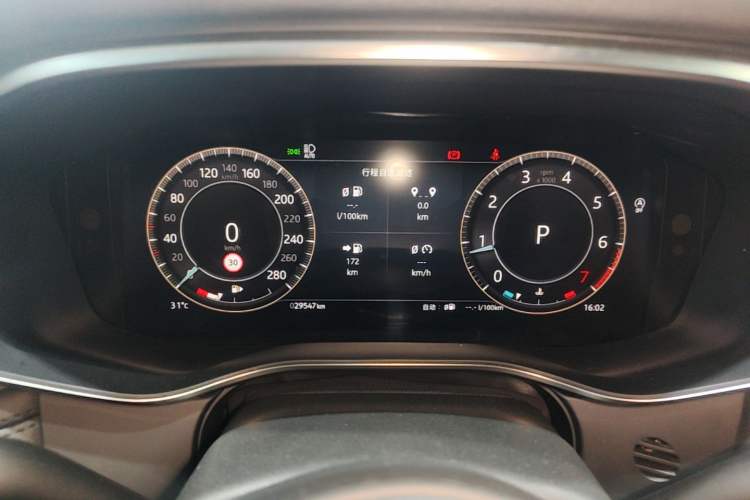 Used Jaguar XFL 2023 XFL 2.0T P200 Two-Wheel-Drive Elite Luxury Edition Instrument Cluster