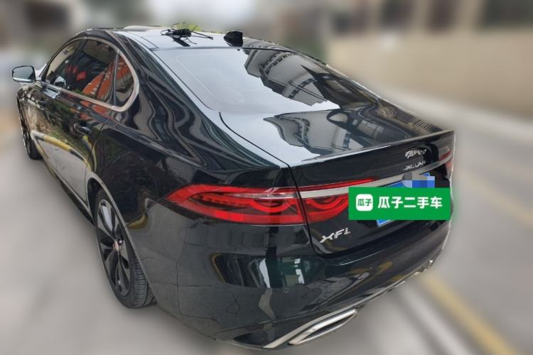 Used Jaguar XFL 2023 XFL 2.0T P300 Four-Wheel-Drive Flagship Sport Edition Rear Left 45 Deg