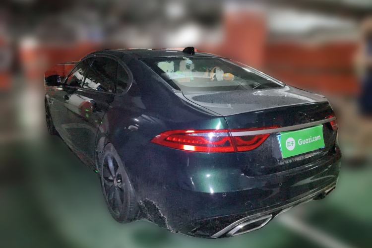 Used Jaguar XFL 2023 XFL 2.0T P250 Two-Wheel-Drive Elite Sport Gold Edition Rear Left 45 Deg