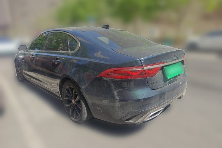 Used Jaguar XFL 2023 XFL 2.0T P250 Two-Wheel-Drive Elite Sport Gold Edition Rear Left 45 Deg