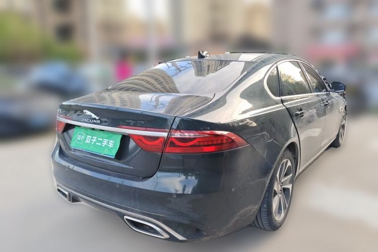 Used Jaguar XFL 2023 XFL 2.0T P200 Two-Wheel-Drive Elite Luxury Edition Rear Right 45 Deg