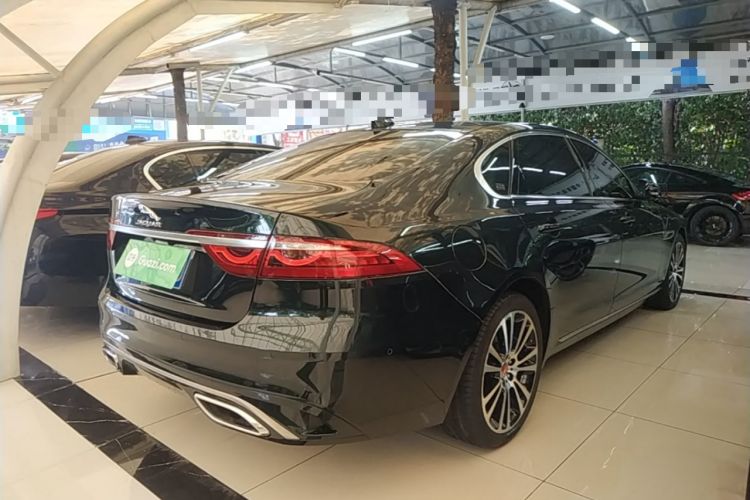 Used Jaguar XFL 2023 XFL 2.0T P250 Two-Wheel-Drive Luxury Deluxe Edition Rear Right 45 Deg