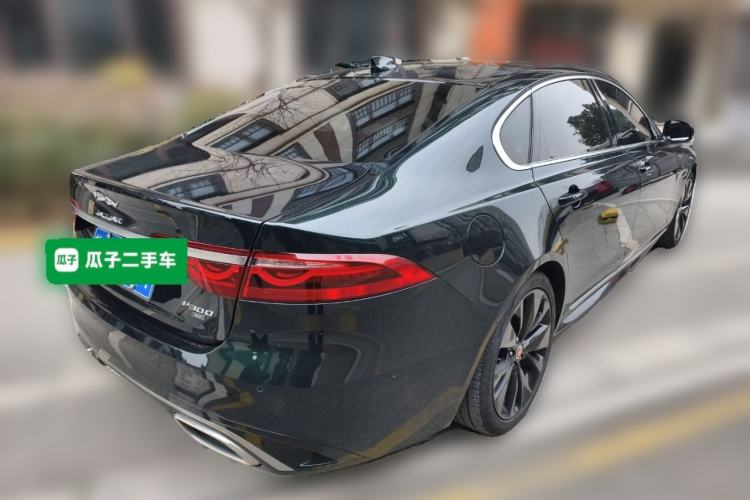 Used Jaguar XFL 2023 XFL 2.0T P300 Four-Wheel-Drive Flagship Sport Edition Rear Right 45 Deg